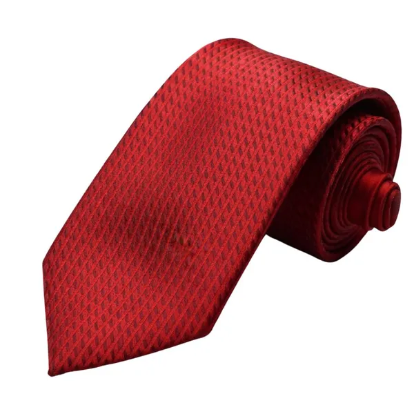 Calixto_Men’s_Red_Textured_Tie_Classic_Elegant_Woven_Necktie_for_Men_Formal_Business_Wedding_Party_Silk_Like_Luxury_Neck_Tie_Standard_Length_Fashion_Accessories_Gift