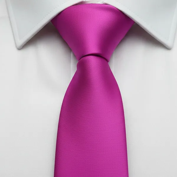Calixto_Men’s_Solid_Pink_Necktie_–_Premium_Satin_Finish_Classic_Tie_for_Weddings,_Parties,_Business_&_Formal_Wear