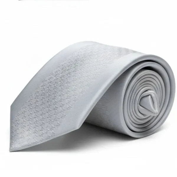 Calixto_Men’s_White_Tie_Classic_Elegant_Woven_Necktie_for_Men_Formal_Business_Wedding_Party_Silk_Like_Luxury_Neck_Tie_Textured_Standard_Length_Fashion_Accessories_Gift_for_Husband_Boyfriend_Father