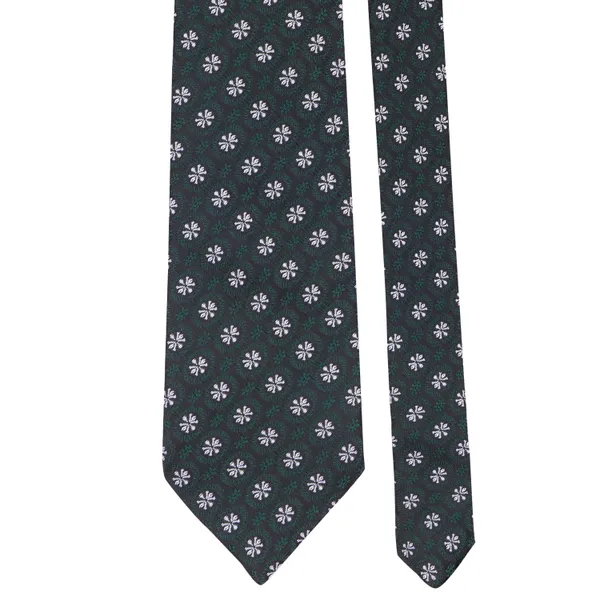 Calixto_Mens_Plaid_Micro_Self_Silk_Necktie_Gift_Set_With_Pocket_Square_Cufflinks_&_Brooch_Pin_Formal_Tie_With_Leatherite_Box_(Free_Size)_|_Leather_Gift_Box