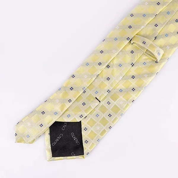Calixto_Premium_American_Style_Men’s_Necktie_–_Classic_Plaid_Striped_Design,_Woven_Business_&_Formal_Tie_for_Office,_Weddings_&_Special_Occasions