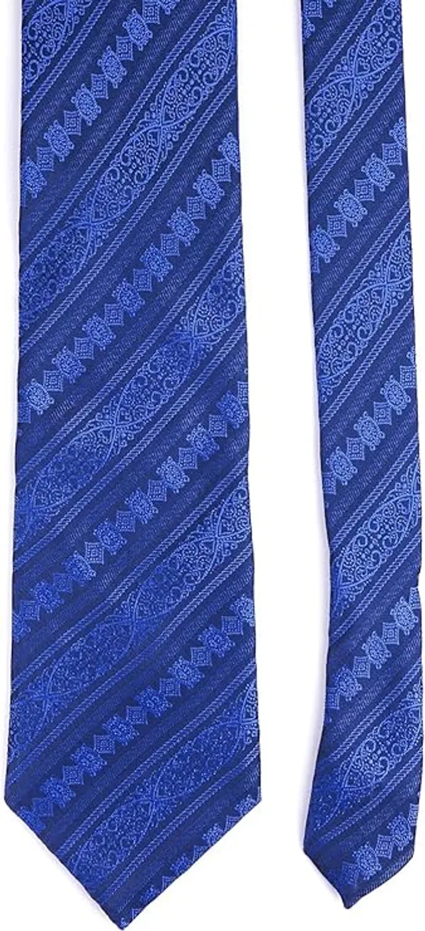 Calixto_Premium_American_Style_Men’s_Necktie_–_Classic_Plaid_Striped_Design,_Woven_Business_&_Formal_Tie_for_Office,_Weddings_&_Special_Occasions