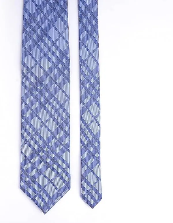 Calixto_Premium_American_Style_Men’s_Necktie_–_Classic_Plaid_Striped_Design,_Woven_Business_&_Formal_Tie_for_Office,_Weddings_&_Special_Occasions