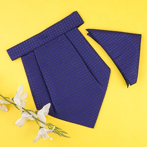 Calixto_Premium_Men's__Scarf_&_Pre-Tied_Cravat_with_Pocket_Square_Set_|_Designer_Paisley_Formal_Wedding_Cravat_for_Men_|_Luxury_Party_&_Groom_Accessories