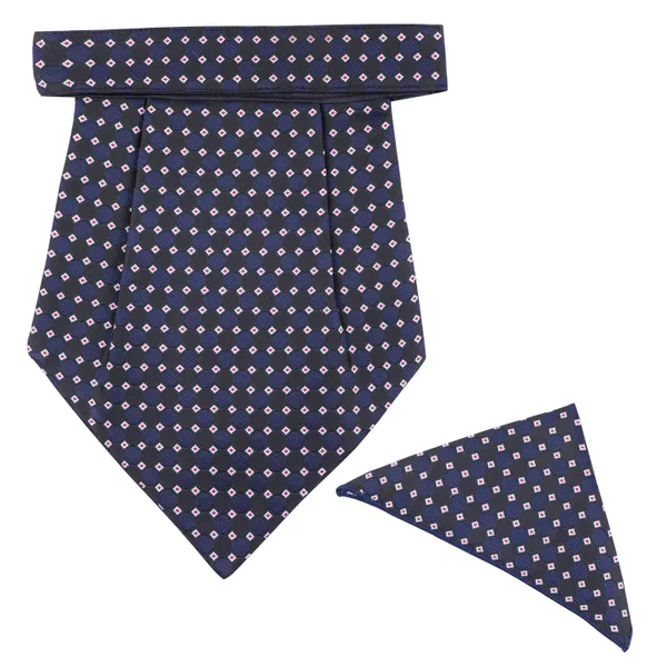 Calixto_Rajput_Men's_Cravat_-_100%_Polyester_Microfiber_Cravats_With_Pocket_Square,_Casual_Accessory_(Pack_Of_2)