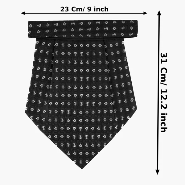 Calixto_Rajput_Men's_Cravat_-_100%_Polyester_Microfiber_Cravats_With_Pocket_Square,_Casual_Accessory_(Pack_Of_2)