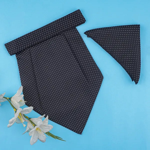 Calixto_Rajput_Men's_Cravat_-_100%_Polyester_Microfiber_Cravats_With_Pocket_Square,_Casual_Accessory_(Pack_Of_2)