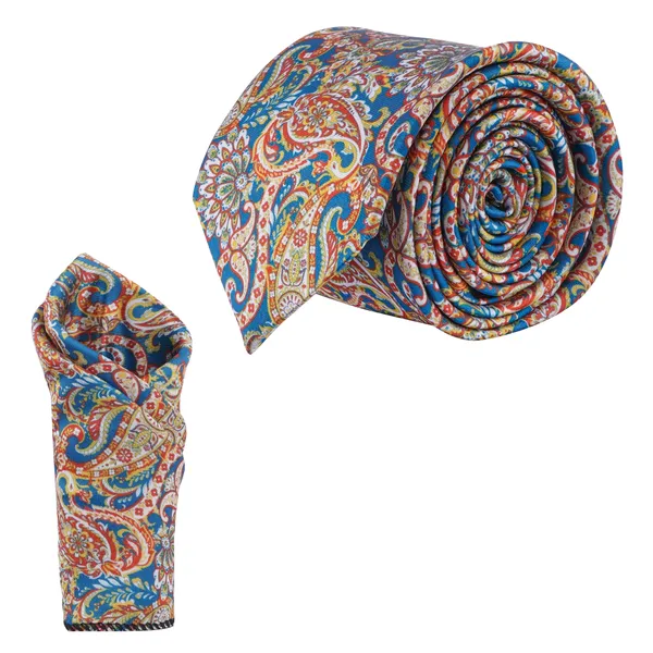 Calixto_Satin_Paisley_Printed_Premium_Quality_Neck_Tie_for_Men_with_Matching_Pocket_Square_–_Elegant_Formal_Necktie_Set_for_Weddings,_Business_&_Party_Wear_(Pack_of_1)