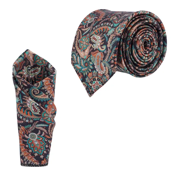 Calixto_Satin_Paisley_Printed_Premium_Quality_Neck_Tie_for_Men_with_Matching_Pocket_Square_–_Elegant_Formal_Necktie_Set_for_Weddings,_Business_&_Party_Wear_(Pack_of_1)
