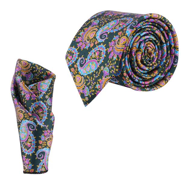 Calixto_Satin_Paisley_Printed_Premium_Quality_Neck_Tie_for_Men_with_Matching_Pocket_Square_–_Elegant_Formal_Necktie_Set_for_Weddings,_Business_&_Party_Wear_(Pack_of_1)