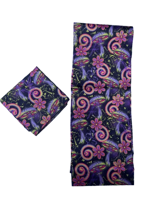 Calixto_Unisex_Designer_Velvet_long_Scarf_with_Pocket_Square_|_Premium_Floral_Swirl_Pattern_|_Soft_Warm_Fashion_Neck_Scarf_for_Men_&_Women