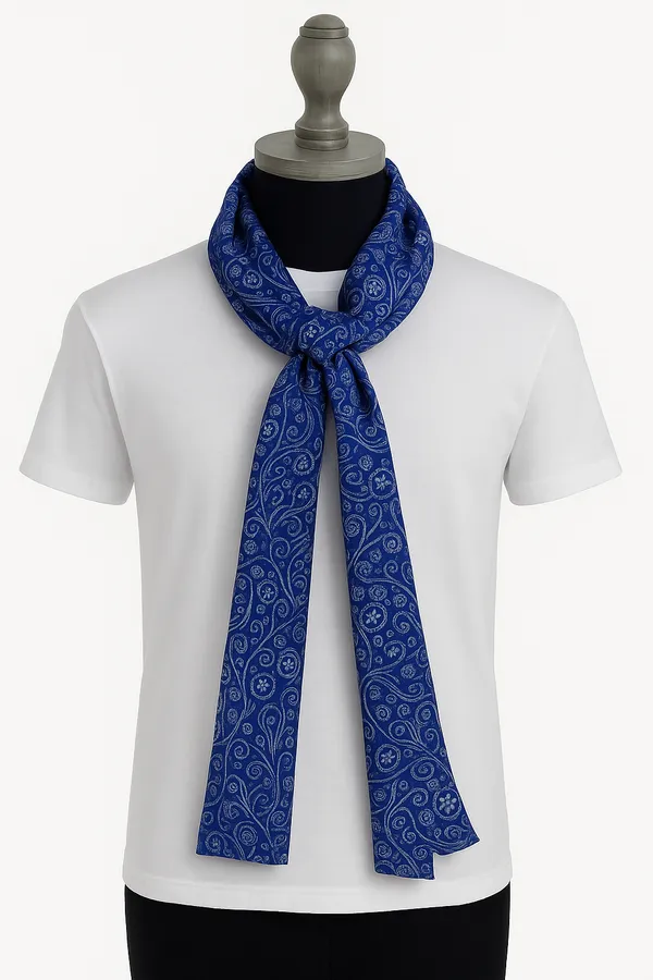 Calixto_Unisex_Long_silky_Satin_Scarf_with_Matching_Pocket_Square_|_Printed_Fashion_Accessory_for_Men_&_Women_|_Lightweight_Neck_Wrap