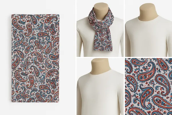 Calixto_Unisex_Long_silky_Satin_Scarf_with_Matching_Pocket_Square_|_Printed_Fashion_Accessory_for_Men_&_Women_|_Lightweight_Neck_Wrap
