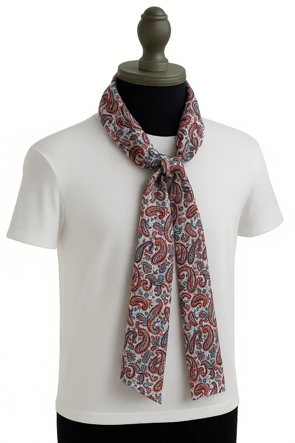 Calixto_Unisex_Long_silky_Satin_Scarf_with_Matching_Pocket_Square_|_Printed_Fashion_Accessory_for_Men_&_Women_|_Lightweight_Neck_Wrap