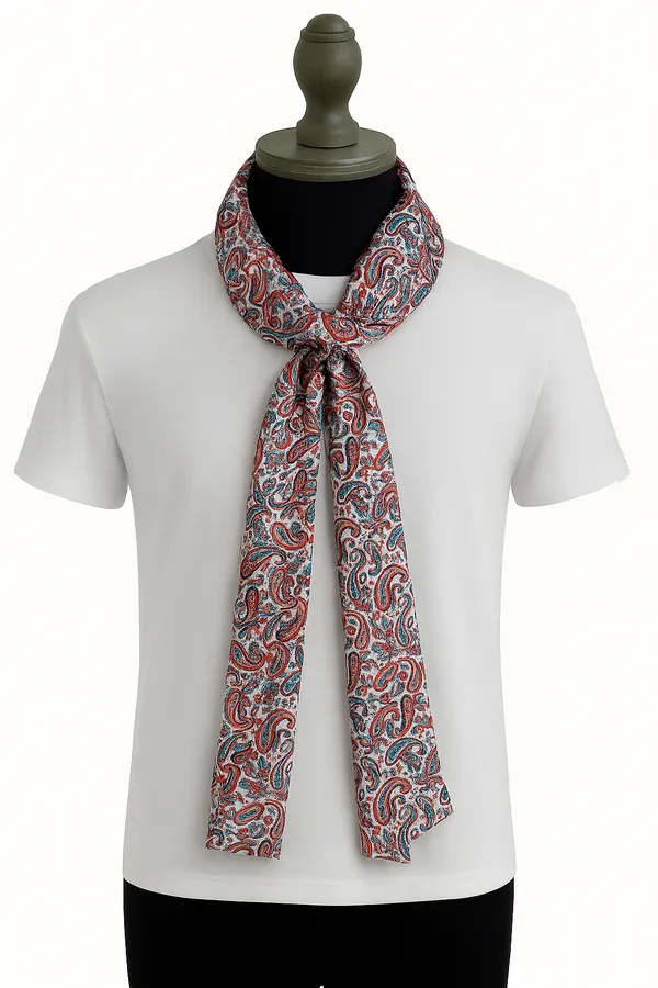 Calixto_Unisex_Long_silky_Satin_Scarf_with_Matching_Pocket_Square_|_Printed_Fashion_Accessory_for_Men_&_Women_|_Lightweight_Neck_Wrap