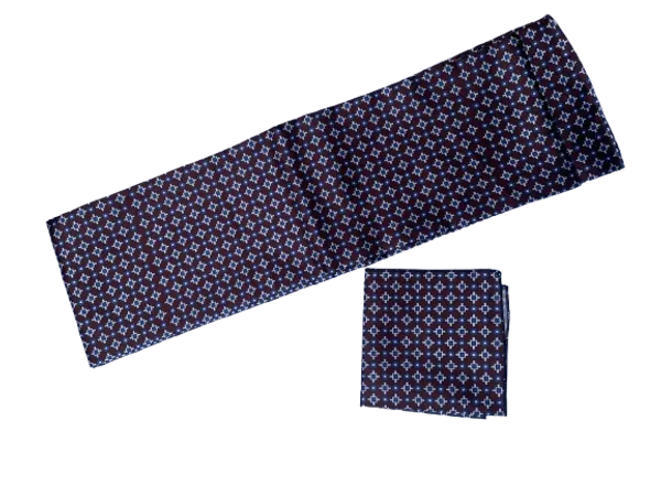Calixto_Unisex_Long_silky_Satin_Scarf_with_Matching_Pocket_Square_|_Printed_Fashion_Accessory_for_Men_&_Women_|_Lightweight