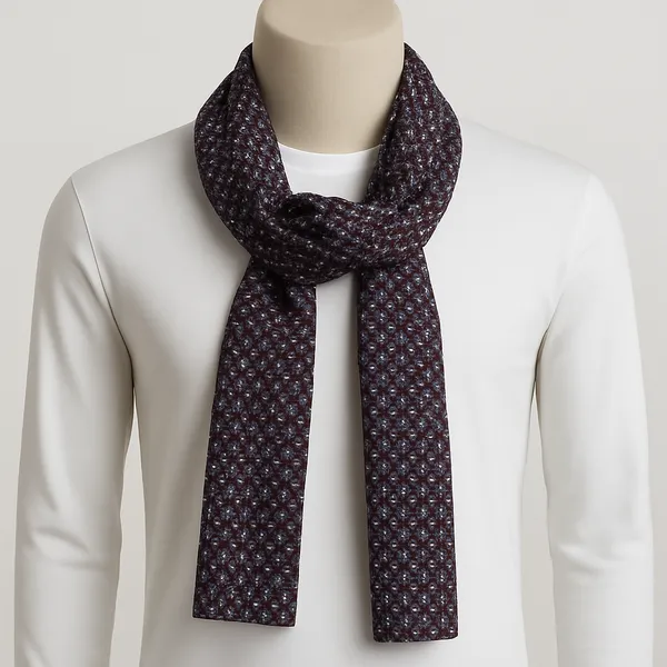 Calixto_Unisex_Long_silky_Satin_Scarf_with_Matching_Pocket_Square_|_Printed_Fashion_Accessory_for_Men_&_Women_|_Lightweight