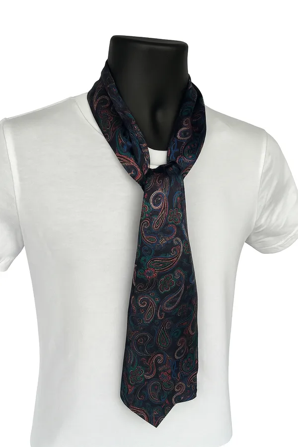 Calixto_Unisex_Multicolor_Print_long_Scarf_with_Pocket_Square_|_Elegant_Cotton-Silk_Neck_Wrap_for_Men_&_Women_|_Stylish_Accessory