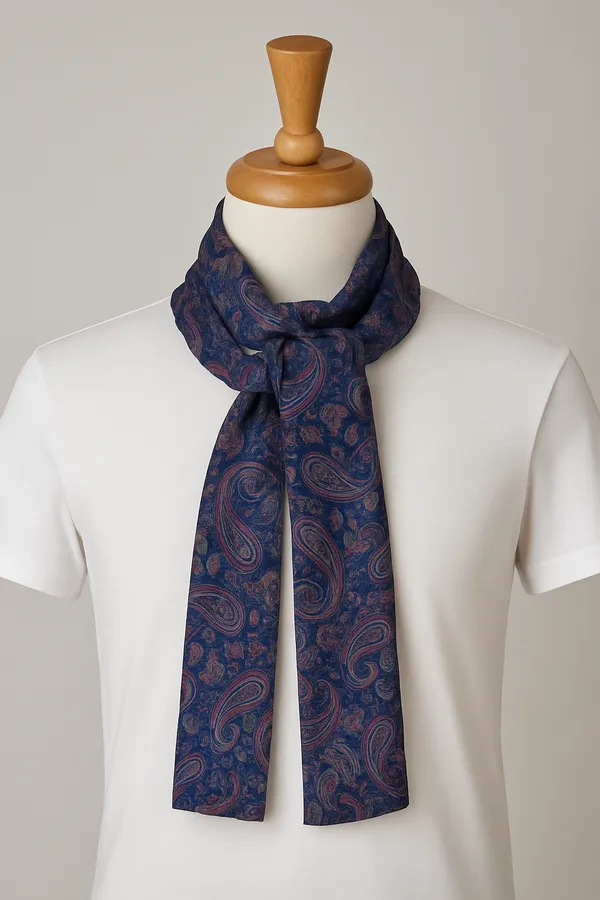 Calixto_Unisex_Paisley_Print_Long_Scarf_with_Pocket_Square_|_Lightweight_All-Season_Neck_Scarf_for_Men_&_Women_|_Soft_&_Stylish_Accessory_for_Casual_&_Formal_Wear