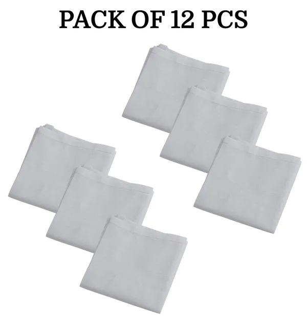 Classic_Elegance_100%_Cotton_Handkerchief_For_Men_White_Premium_Everyday_Essentials_Hanky_(Pack_of_12)