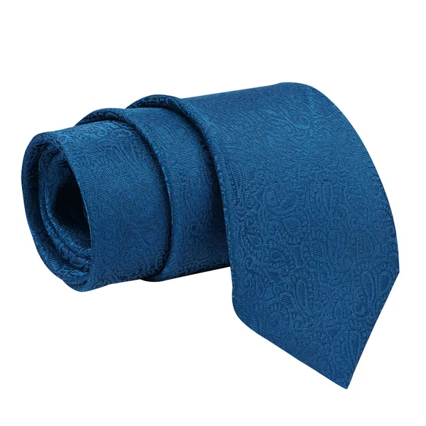 Calixto_Men's_Microfibre_Strips_Designer_Necktie_With_Pocket_Square_(Leatharite_Gift_Box)_with_Designer_Naksh_Rakhi