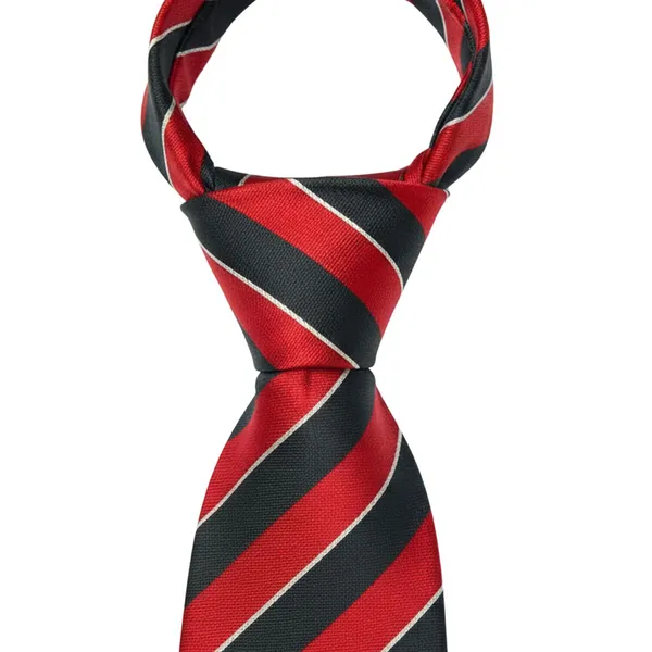 Red_Black_Stripes_Design,_Poly_Cotton_Smooth_Fabric,_Color_Roomy_Backslash_Stripes_Neck_Tie_With_Pocket_Square