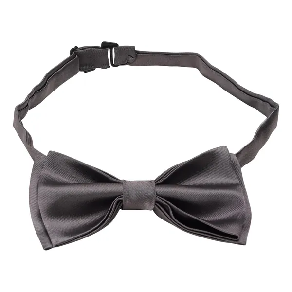 Grey_Men_Fashion_Bow,_Cotton_Smooth_Fabric,_Double_Layered_Color_Neck_Bow