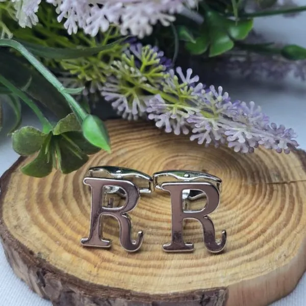 R_Alphabet_Silver_Cufflinks_for_Men_|_Initial_Letter_�R�_Personalized_Luxury_Cuff_Links_|_Premium_Polished_Metal_Shirt,_Coat_&_Blazer_Cufflinks_|_Wedding,_Office_|_Stylish_Gift_for_Men_|_Set_of_2