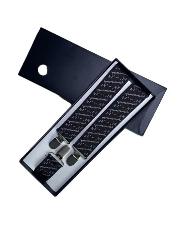 Men’s_Adjustable_Suspenders_–_Classic_Black_with_Geometric_Pattern,_Heavy-Duty_Clips,_Y-Back_Design,_Elastic_Strap_Suspenders_for_Work,_Weddings_&_Casual_Wear