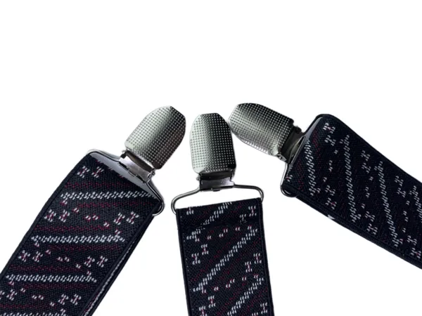 Men’s_Adjustable_Suspenders_–_Classic_Black_with_Geometric_Pattern,_Heavy-Duty_Clips,_Y-Back_Design,_Elastic_Strap_Suspenders_for_Work,_Weddings_&_Casual_Wear