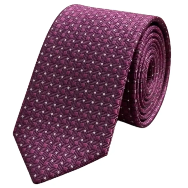 Men's_Burgundy_Geometric_Necktie_and_Pocket_Square_Set_–_Premium_Woven_Silk_Feel_Tie_with_Matching_Handkerchief,_Elegant_Wine_Purple_Business_Tie_for_Wedding,_Office,_Formal_Events_and_Special_Occasions