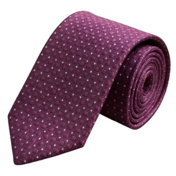 Men's_Burgundy_Geometric_Necktie_and_Pocket_Square_Set_–_Premium_Woven_Silk_Feel_Tie_with_Matching_Handkerchief,_Elegant_Wine_Purple_Business_Tie_for_Wedding,_Office,_Formal_Events_and_Special_Occasions