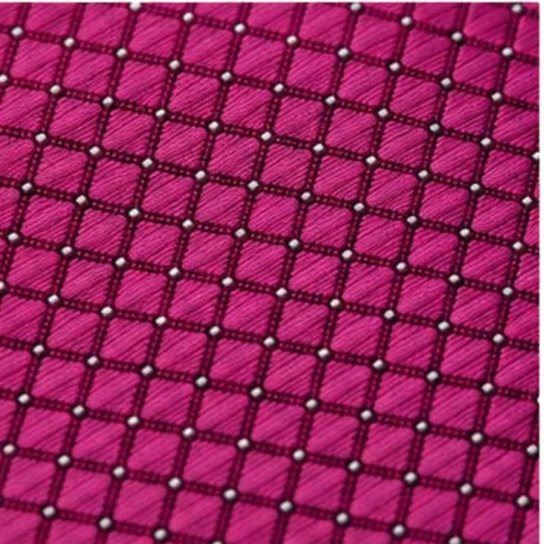 Men’s_Magenta_Pink_Necktie_and_Pocket_Square_Set_–_Luxury_Geometric_Dot_Pattern_Silk_Feel_Tie_&_Handkerchief_Set_for_Weddings,_Business,_Parties,_Formal_Events,_Prom,_Banquets_and_Special_Occasions