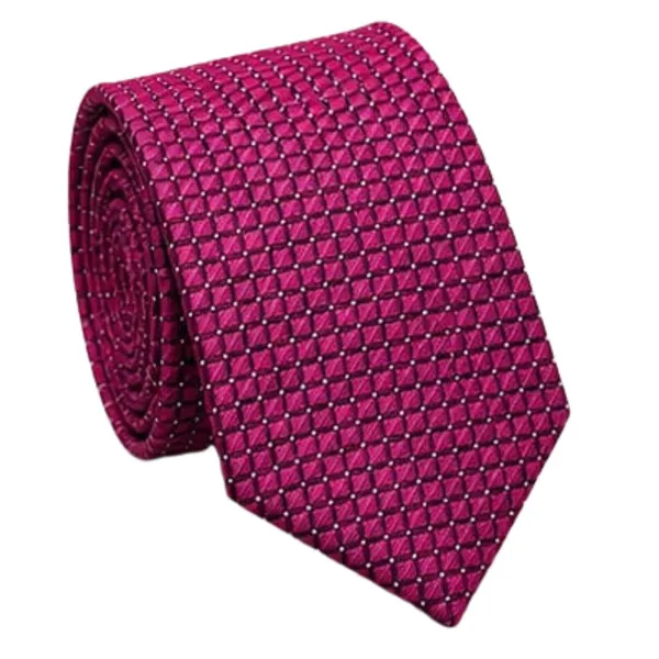 Men’s_Magenta_Pink_Necktie_and_Pocket_Square_Set_–_Luxury_Geometric_Dot_Pattern_Silk_Feel_Tie_&_Handkerchief_Set_for_Weddings,_Business,_Parties,_Formal_Events,_Prom,_Banquets_and_Special_Occasions