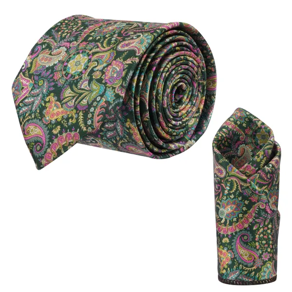 Men’s_Multicolor_Paisley_Tie_and_Pocket_Square_Set_–_Vibrant_Festival-Inspired_Pattern_–_Formal_&_Casual_Neckwear_for_Weddings,_Events,_and_Parties