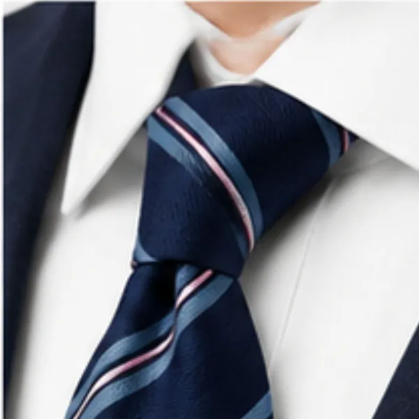 Men’s_Navy_Blue_Striped_Neck_Tie_–_Classic_Formal_Business_Dress_Tie_with_Blue_and_Pink_Accent_Stripes_–_Elegant_Professional_Tie_for_Office,_Wedding,_Interview,_Party_&_Special_Occasions