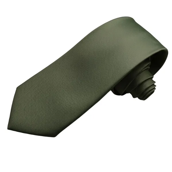 Men’s_Premium_Olive_Green_Neck_Tie_–_Classic_Solid_Formal_Business_Wedding_Tie_for_Men_–_Luxury_Satin_Finish_Standard_Length_Necktie_–_Elegant_Office_Party_Accessories
