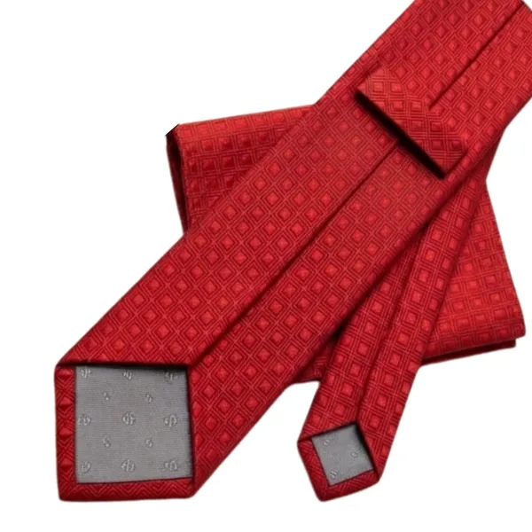 Men's_Red_Necktie_and_Pocket_Square_Set,_Classic_Geometric_Diamond_Pattern_Tie,_Premium_Woven_Silk_Feel_Formal_Business_Wedding_Tie_for_Men,_Elegant_Neck_Tie_Hanky_Set_for_Office,_Party,_Groom,_Gift