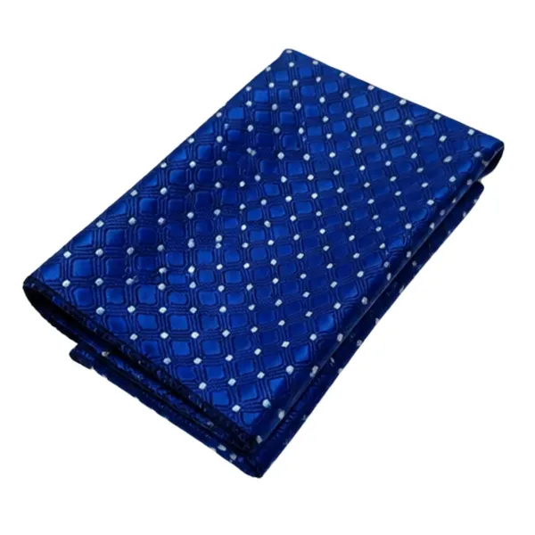 Men's_Royal_Blue_Pre-Tied_Bow_Tie_for_Formal_Wear_–_Elegant_Geometric_Patterned_Neck_Bow_Tie_for_Weddings,_Business,_Parties,_Prom,_Tuxedo_&_Special_Occasions_–_Adjustable_Neckband,_Classic_Stylish_Design