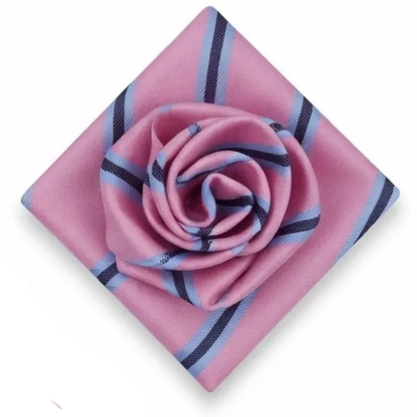 Premium_Men's_Designer_Necktie_Combo_Pack_of_2_|_Pink_Sky_Blue_Striped_Tie_&_Red_Paisley_Designer_Tie_|_Luxury_Formal_Business_Office_Wedding_Party_Neck_Tie_for_Men_|_Premium_Polyester_Silk_Finish_|_Fashion_Accessories