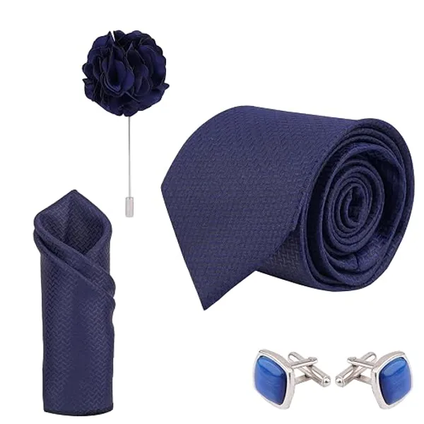Premium_Navy_Blue_Men's_5-Piece_Formal_Accessories_Set_|_Neck_Tie,_Adjustable_Suspenders,_Pocket_Square,_Lapel_Flower_&_Cufflinks_|_Wedding,_Groom,_Party_&_Business_Wear