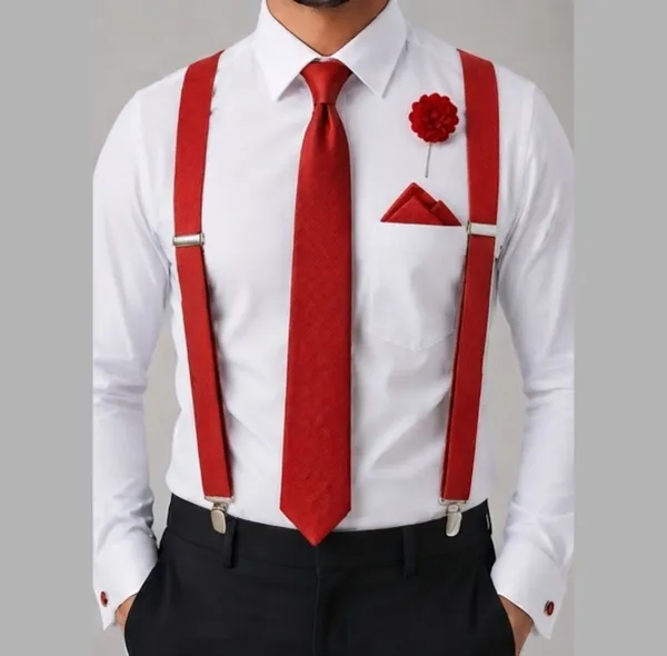 Premium_Red_Men's_5-Piece_Formal_Accessories_Set_|_Neck_Tie,_Adjustable_Suspenders,_Pocket_Square,_Lapel_Flower_&_Cufflinks_|_Wedding,_Groom,_Party_&_Business_Wear