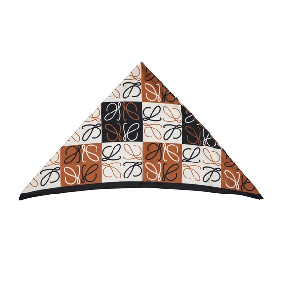 Calixto_Luxury_Silk_Square_Scarf_for_Women_–_Elegant_Brown,_Black_&_White_Pattern_–_Soft,_Lightweight_Fashion_Accessory_for_All_Seasons