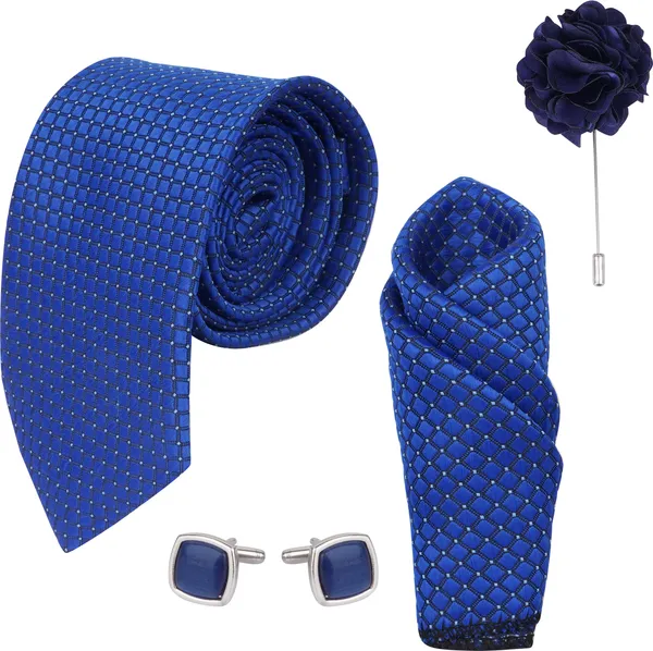 Multicolor_Bhaiya_Bhabhi_Rakhi_&_Tie_14_Kundan_Rakhi,_Bracelet,_Cufflink,_Lumba,_Thali___Set_Of_2