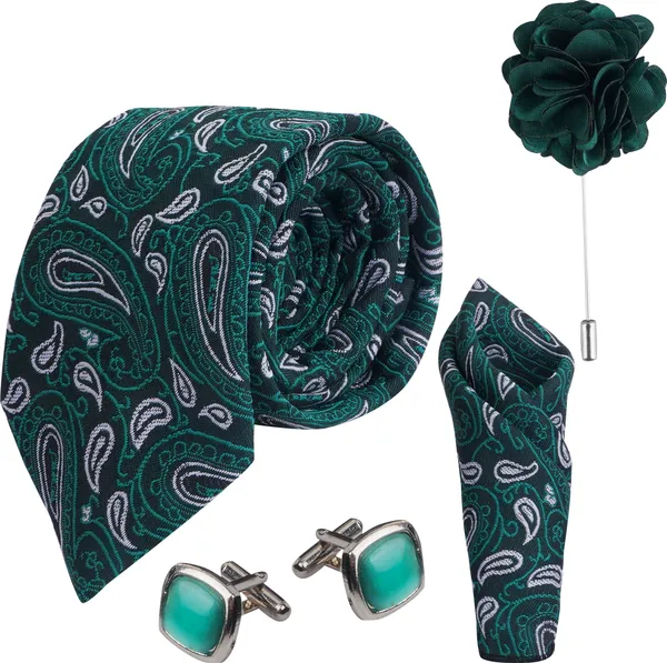 Multicolor_Bhaiya_Bhabhi_Rakhi_&_Tie_19_Kundan_Rakhi,_Bracelet,_Cufflink,_Lumba,_Thali___Set_Of_2