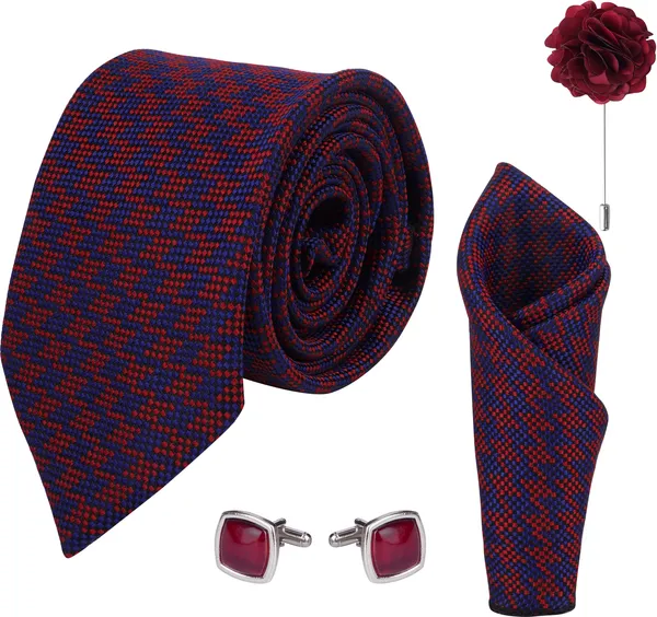 Multicolor_Bhaiya_Bhabhi_Rakhi_&_Tie_8_Kundan_Rakhi,_Bracelet,_Cufflink,_Lumba,_Thali___Set_Of_2