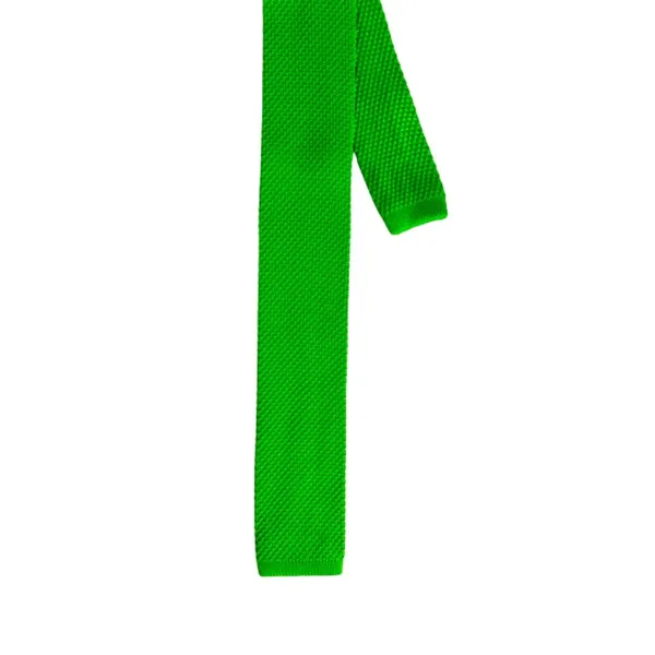 Green_Men'S_Knitted_Tie,_Solid_Necktie,_Narrow_Skinny_Slim_&Trending_Designer_Necktie