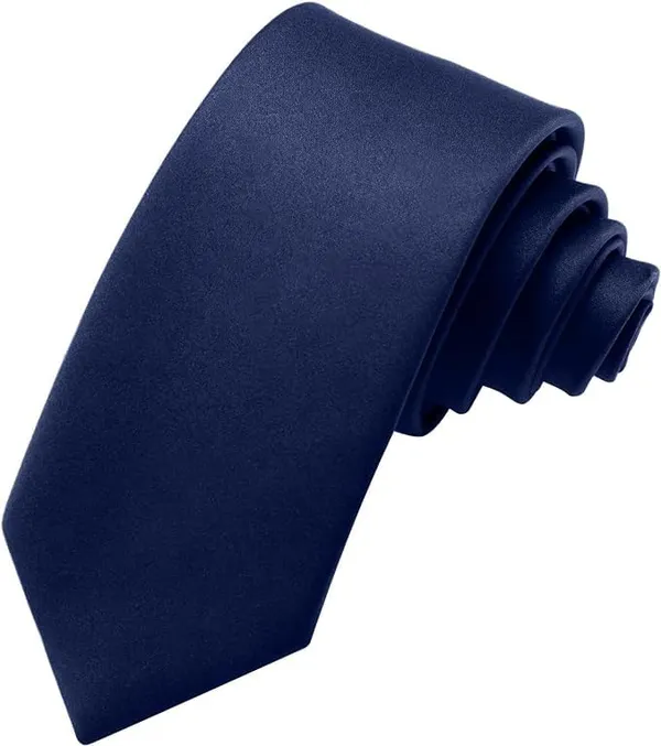 Calixto_Solid_Design_Men's_Blood_Red,Wine,Blue_Solid_Color_Necktie_For_Men's_,_Polyster_Smooth_Fabric_Necktie_(Pack_Of_3)