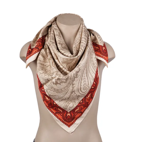Calixto_Luxury_Silk_Square_Scarf_for_Women_–_Elegant_Paisley_Print_with_Red_Border_|_Versatile_Neck,_Head_&_Bag_Accessory_(90"x90")