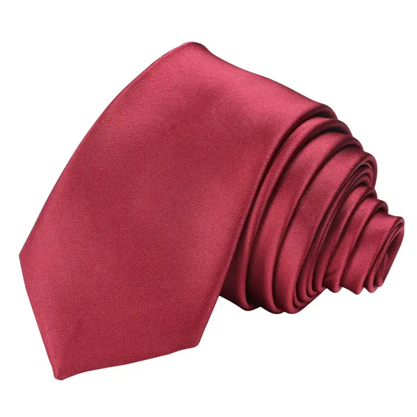 Maroon_Royal_Slim_Neck_Tie/Formal_Solid_Slim_Tie_For_Men